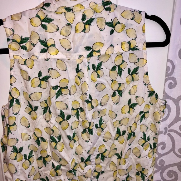 Beach Lunch Lounge Lemon Tank - Picture 4 of 4